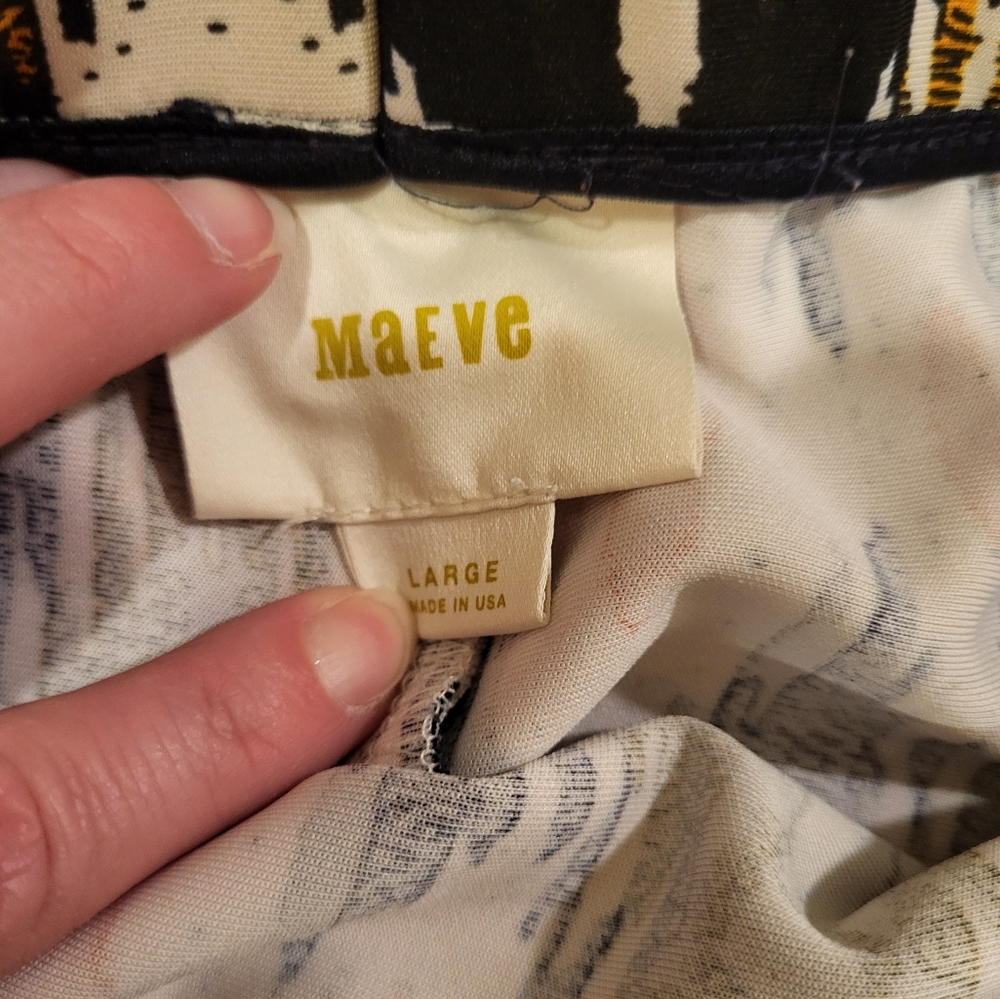Maeve Iguazu Ikat Pencil Skirt - Picture 2 of 4